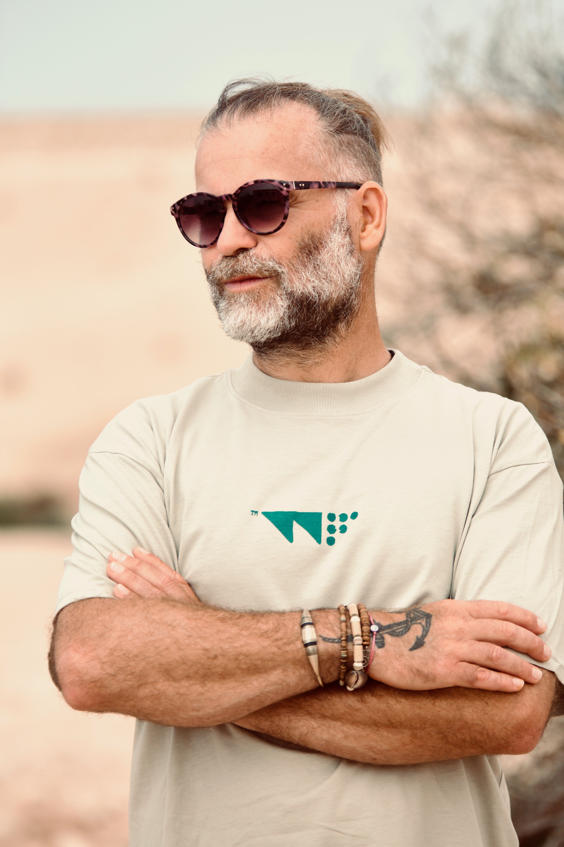 WF LOGO T _ man - Stone